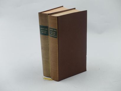 null BIBLIOTHEQUE DE LA PLEIADE: 
André Gide - Journal 1889-1939 and Journal 1939-1949-Souvenirs....