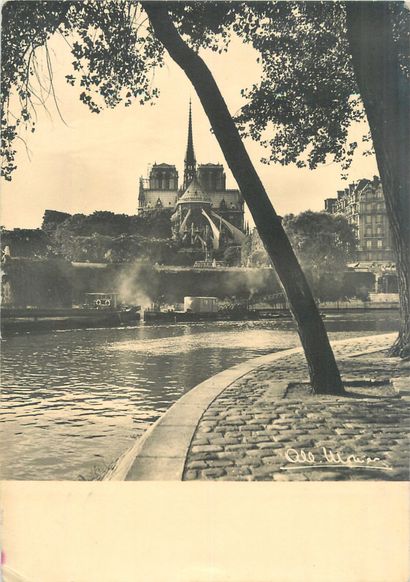 null 41 SEMI-MODERN PHOTO CARDS: Albert Monier. 37cpsm-Paris and 4cpsm-Miscellaneous....