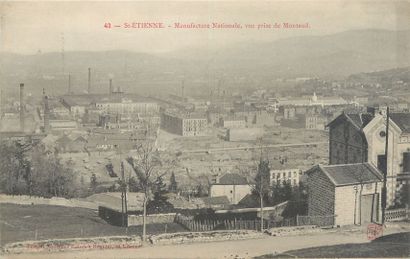 null 15 INDUSTRIAL POST CARDS: Various. " Allevard-Les Usines de ressorts (colors),...