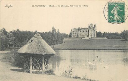null 73 CHER POST CARDS: Village of Vouzeron (Village, Chateaux, Belle Demeure &...