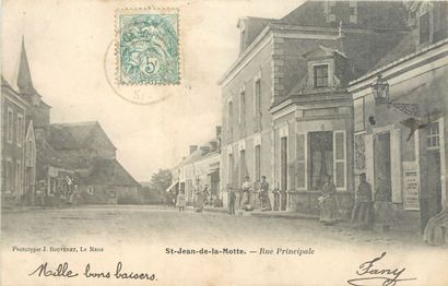 null 30 CARTES POSTALES SARTHE : Petite Sélection. Dont" Luché-Rue du Palais, St...