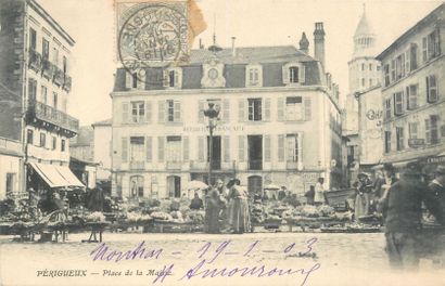 null 14 MARKET POSTCARDS: Province - Various Departments. " Arcis sur Aube-Petit...