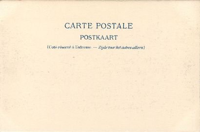 null 6 POST CARDS ATTACHED TO DOG(S): Belgium selection. "4cpa-Brussels: Vegetable...