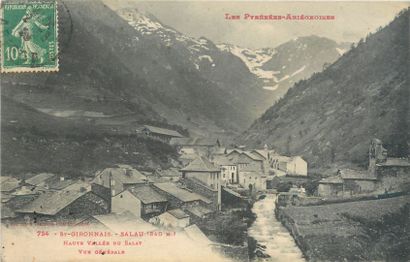 null 43 ARIEGE POSTCARDS: Cities, qqs villages, qqs animations, qqs sites, qqs general...