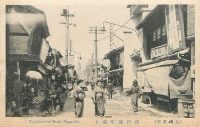 null 35 CARTES POSTALES JAPON : Divers. Dont" Japanese warships at the front decorating...