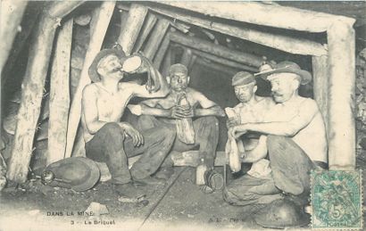 null 15 POSTCARDS IN THE MINE: 3cp-In the Mine and 12cp-The Mine and the Miners....