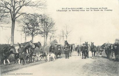 null 30 CARTES POSTALES SARTHE : Petite Sélection. Dont" Luché-Rue du Palais, St...