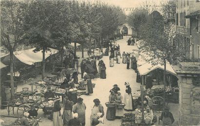 null 15 CARTES POSTALES MARCHES : Province - Divers Départements. "Bayonne-L'Inscription...