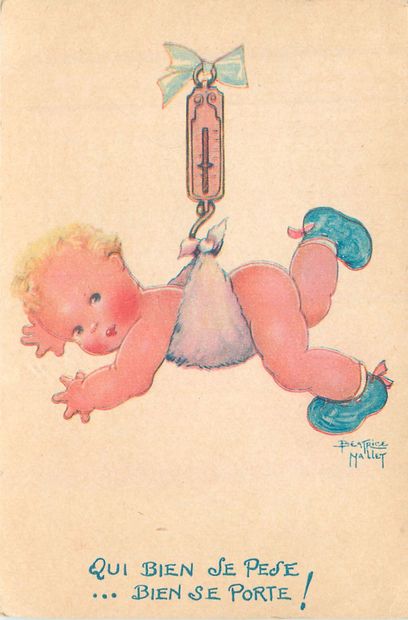 null 80 ILLUSTRATOR & FANTAISHING POSTCARDS: Various Themes. Including" Child and...