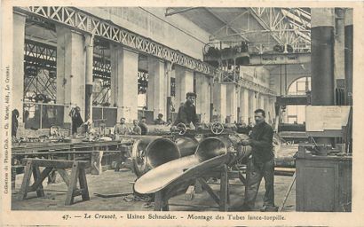 null 20 INDUSTRY POST CARDS: Small Selection. Le Creusot - Usines Schneider. Including"...