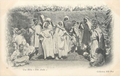 null 34 SCENED & TYPICAL POSTCARDS NORTH AFRICA: (Without country details). Including"...
