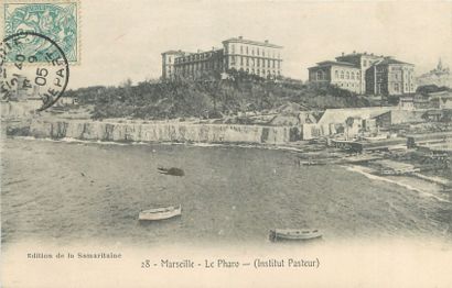 null 88 MARSEILLES POST CARDS: Various boroughs. Including" The Embarkation Quay...