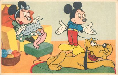 null 32 FANTAISED POST CARDS: Comic & Childhood. Including" Walt Disney : Mickey,...