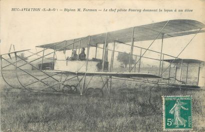 null 50 CARTES POSTALES LOCOMOTION AERIENNE : 30cp-Aviation et 21cp-Dirigeables....