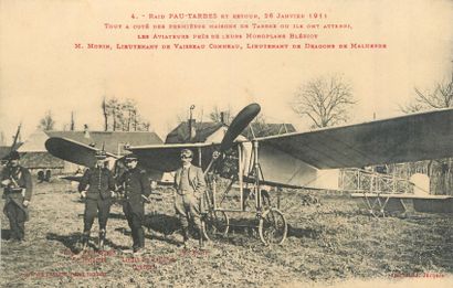 null 86 AVIATION POST CARDS: Miscellaneous. Including" Etampes Aviation-L'Aviateur...