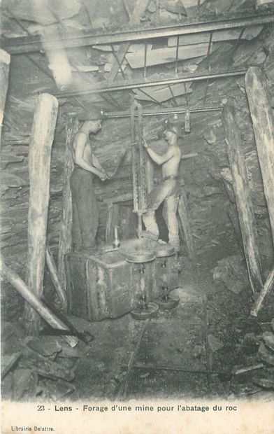 null 15 POSTCARDS IN THE MINE: 3cp-In the Mine and 12cp-The Mine and the Miners....