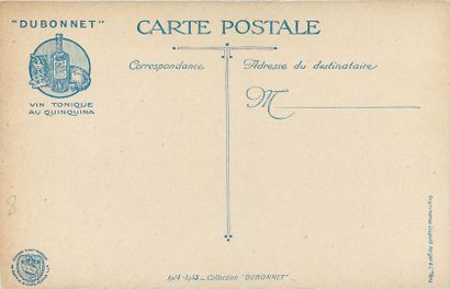 null 48 IMAGES & CARTES POSTALES PUBLICITAIRES : Les Boissons. Dont" 6 images-Coste...