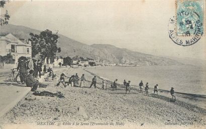 null 22 CARTES POSTALES TRAVAIL A LA MER & PECHE EN EAU DOUCE : Divers Départements....