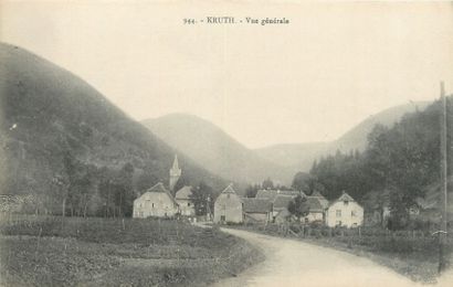 null 91 ALSACE POST CARDS: Depots 67-54cp and 68-37cp. Cities, qqs villages, qqs...