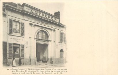 null 37 SALES & COMPANY POST CARDS: Various Types. Of which" Castres-Le Crédit Lyonnais,...