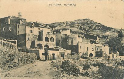 null 68 CORSICA POST CARDS: Cities, qqs villages, qqs animations, qqs sites, qqs...