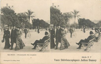 null 29 STEREOSCOPE VIEW POST CARDS: On Paper. Various Publishers. 22cp-Paris, 5-Province...