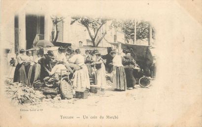 null 14 MARKET POSTCARDS: Province - Various Departments. " Arcis sur Aube-Petit...