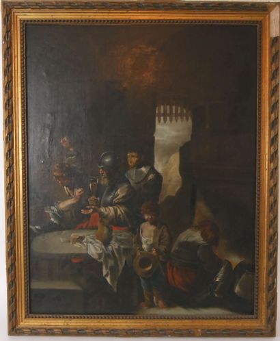 null BOURDON Sébastien (1616-1671) d'après, Ecole française du XIXème siècle

Querelle...