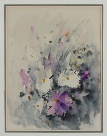 null MAZERAN Anthime (1907-1986)

Bouquet de fleurs champêtre

Aquarelle sur papier...