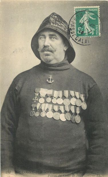 null 13 CARTES POSTALES PERSONNAGES : Province. "Albert Hallier-Chasseur Alpin Honoraire...