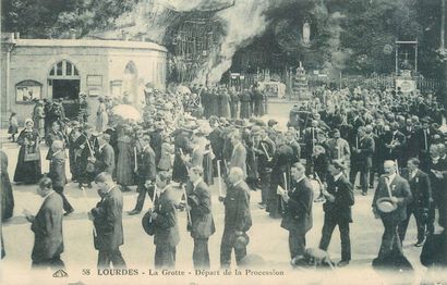 null 228 POST CARDS THE PYRENEES: Depots 64-65cp & 65-163cp including 79cp-Lourdes....