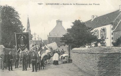null 21 FESTIVAL POSTCARDS : Selection Brittany. Including" Coronation of Our Lady...