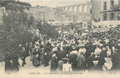 null 21 CARTES POSTALES FETES : Sélection Bretagne. Dont" Couronnement de ND de Kernitron-Lanmeur-15...