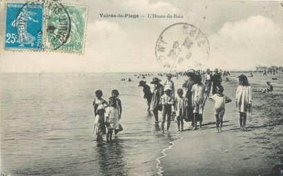 null 31 CARTES POSTALES SCENES DE PLAGE : Divers. Dont" Cette-Sous les Flots, Ostende-Les...