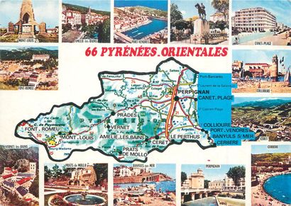 null 100 CARTES POSTALES MODERNES : Plan de Métro et Géographie. France-76cpm & Etrangers-24cpm....