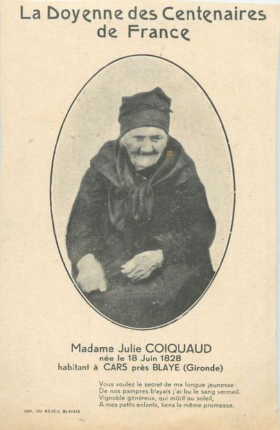 null 6 POST CARDS & DOCUMENTS THE CENTENNIALS: "Press clippings : Mrs Justine Pieros-Sigala...