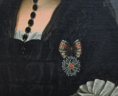  Attribué à Anton Von MARON (Vienne 1733 - Rome 1808) 
Portrait de l'impératrice...