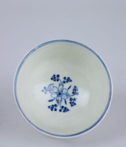 null SAINT-CLOUD (porcelaine tendre) :

Sorbet et sa sous-tasse en porcelaine à décor...