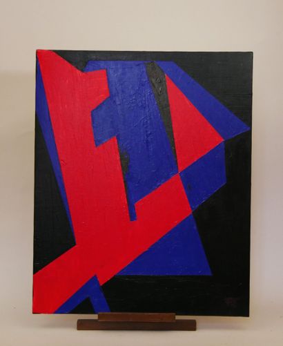 null 
François ROCHE (1932 - 2021)




Composition géométrique bleu rouge sur fond...