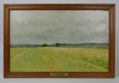 Jean DESBROSSES (1835-1906)

Field of barley...