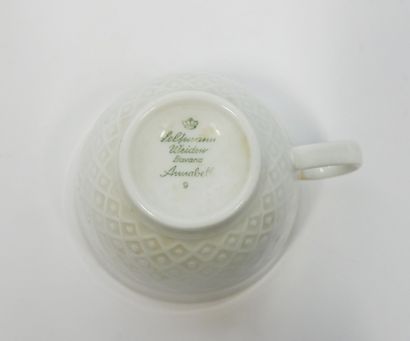 null SELTMANN WEIDEN BAVARIA 

Service à thé en porcelaine comprenant :

- Une théière

-...