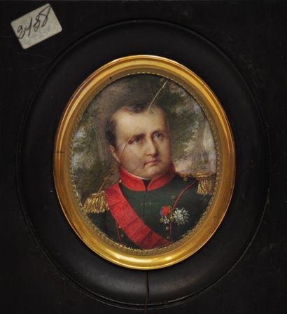 null 
Ecole FRANCAISE du XIXème siècle




Portrait de Napoléon Ier en uniforme




Miniature...