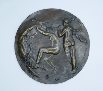 null Claude Michel dit CLODION (1738-1814), after

Circular bronze medallion with...