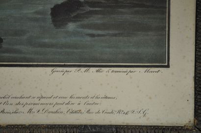 null Jean-Louis DEMARNE (1752-1829) D'après

« La promenade du matin » et « La promenade...
