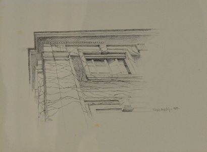 null Régis MARTIN 

Drawing of architecture

Pencil drawing on paper signed on the...
