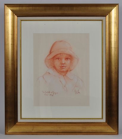 null Vincenti USCHI

Portrait d'enfant

Sanguine sur papier dédicacée à Michèle et...