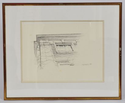null Régis MARTIN 

Drawing of architecture

Pencil drawing on paper signed on the...