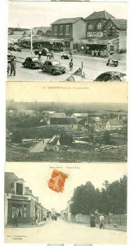 null 450 CARTES POSTALES FRANCE: Divers Départements. Villes, qqs villages, qqs animations,...