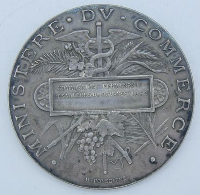 null Médaille Argent.

République Française, Ministère du Commerce, Commission Permanente...