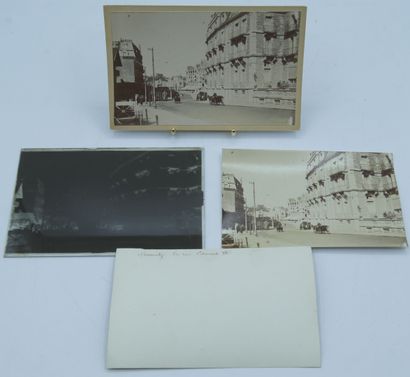 null 92 PHOTOGRAPHIES : 24 plaques de Verre, 2 tirages sur papier photo et 66 tirages...